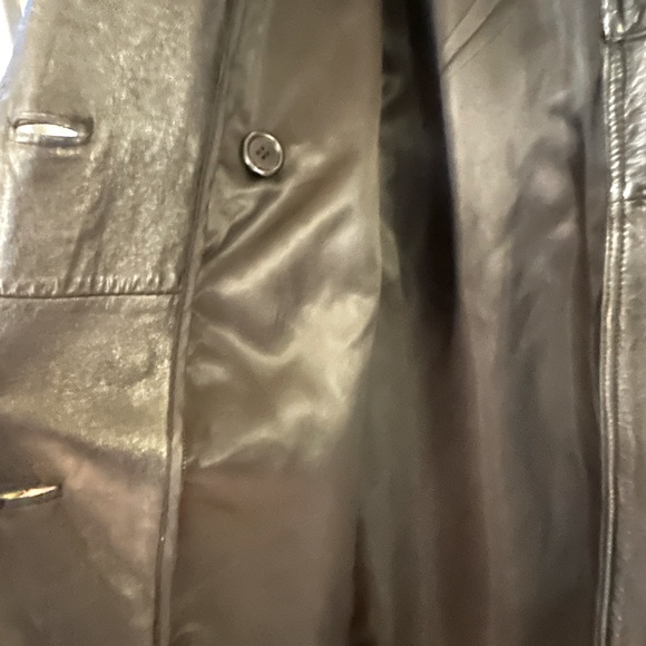 Tannery West Women’s Full Length Leather Coat - Picture 4 of 12